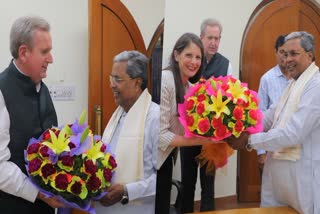 Australian High Commissioner  met  CM Siddaramaiah