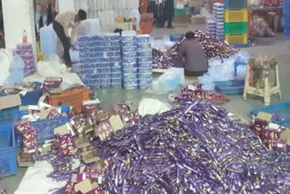 Child line team raided chocolate factory