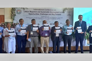 Three day long International Conference on Labour and Sustainable Development in Asia: Opportunities, Challenges, and Way Forward organized in Mumbai, India