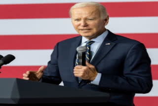 Biden falls on stage during Air Force Academy event, WH says 'he's fine'