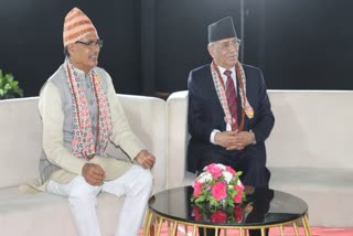 CM Shivraj and PM Prachanda of Nepal