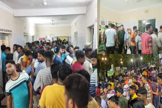 Blood donors queuing up in large numbers in Balasore hospitals  odisha train tragedy  odisha train tragedy blood donors  balasore train accident  balasore train tragedy  odisha train accident  രക്തം ദാനം  ഒഡിഷ  ബാലസോര്‍ ട്രെയിന്‍ ദുരന്തം  ബാലസോര്‍