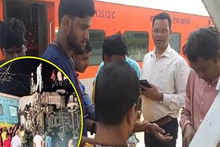 gujarati samaj distribute food to train passengers