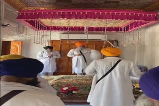 ਛੇਵੇਂ ਪਾਤਸ਼ਾਹ ਦੇ ਪ੍ਰਕਾਸ਼ ਦਿਵਸ ਨੂੰ ਲੈਕੇ ਅਕਾਲ ਤਖਤ ਸਾਹਿਬ 'ਤੇ ਅਖੰਡ ਪਾਠ ਆਰੰਭ