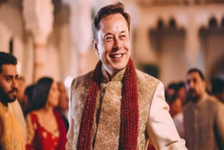 Musk in an Indian groom avatar; Love it, said the owner of Tesla