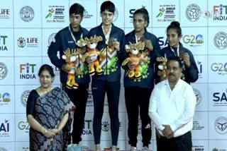 Faridabad Tanisha Lamba won gold medal