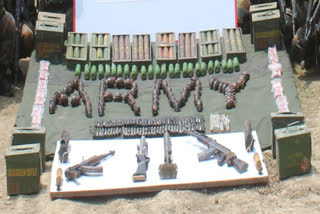 Huge cache of arms and ammunition recovered in Manipur