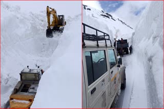 Rohtang Pass will be restored by Monday.