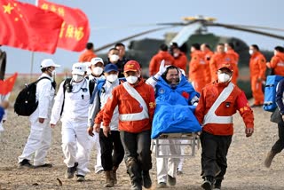 Chinese Astronauts Return