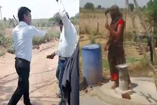 dispute between SDM and villagers in gwalior