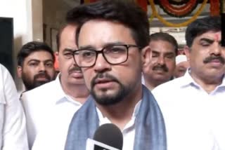 Union Sports Minister Anurag Thakur