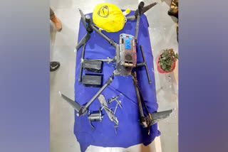 BSF shoots down Pak drone, recovers 3.2 Kg narcotics in Punjab's Amritsar