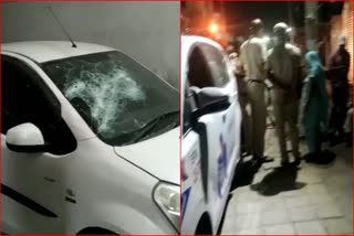 Youth pelted stones in Majra Fatehabad