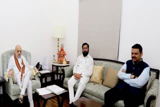 Etv BharatCM Eknath Shinde on upcoming Lok Sabha Vidhan Sabha Elections  after Amit Shah met in Delhi