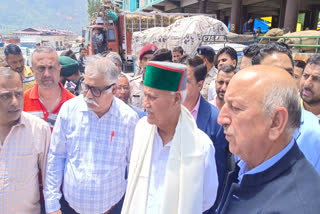 Agriculture Minister Chander Kumar reached Solan
