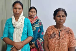 Three women arrested