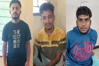 Shivamogga cashier murder case Police open fire at murder accused in Ayanur