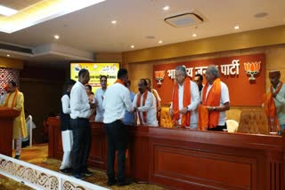 many peoples took membership of BJP in Raipur