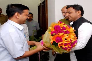 अखिलेश यादव से मिलेंगे केजरीवाल