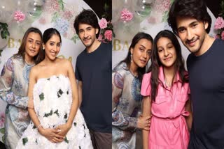 Mahesh Babu attends Shriya Bhupal's baby shower with wife Namrata