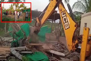 TDP Leader Shops Demolished