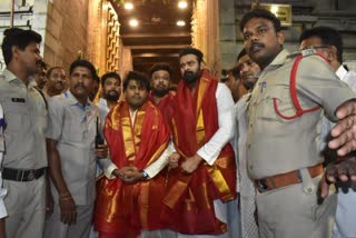 Prabhas visits Tirupati