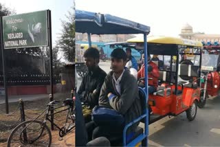 E Rickshaw in Keoladev