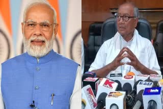 PM Modi and Digvijay Singh