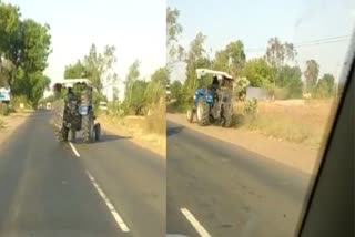 Drunken Tractor Driver Video