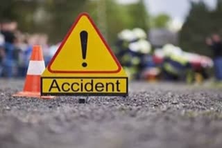 speeding truck hit a young man,  truck hit a young man in Dhaulpur