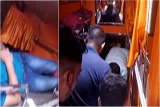 Lovers attempt suicide in bus
