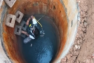 A diver carrying out rescue ops in Kota