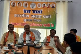 BJP MP Laxmikant Bajpai statement over Jharkhand CM Hemant Soren in Gumla