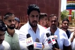 protest against Gajendra Singh Shekhawat in Jodhpur by NSUI, know details