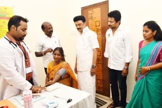 TN CM M.K.Stalin inaugurated 500 urban health centers in urban areas