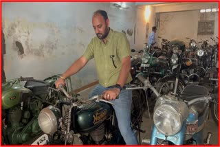 Vintage bikes in India