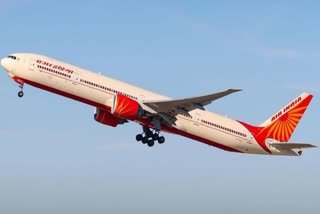 Flight of Air India to Russia
