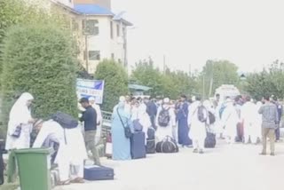 First batch of Hajj pilgrims from Kashmir to lave for Saudi Arabia today