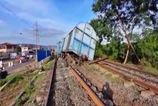 Goods Train Derailment