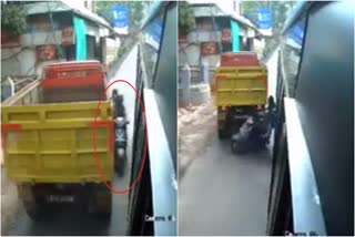 miraculous-escape-of-two-girls-trapped-between-a-private-bus-and-tipper-lorry