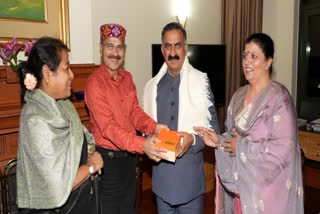 Loksamiti members in state Dinner