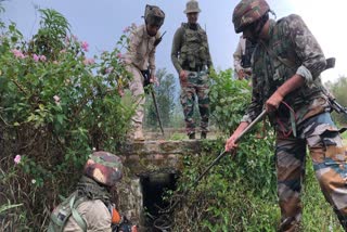 Search operation by security forces in Manipur