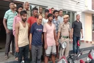 Cachar Police operation against Bike thieves