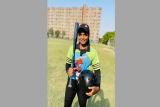 Anjali selection in Indian baseball team