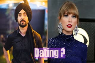 diljit react on affair with taylor swift