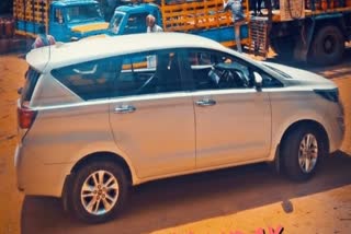 Former minister Shivanna car stolen