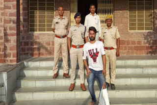 Hardcore criminal arrested in Dholpur