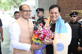 minister sarbananda sonowal meet cm shivraj