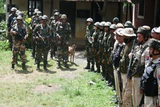 Tezpur Sonitpur Manipur Weapons recoveey