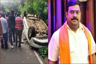 Mysore BJP leader swamy gowda died  swamy gowda died in car accident in Ooty  Mysore BJP leader swamy gowda no more  ಊಟಿಯಲ್ಲಿ ಕಾರು ಪಲ್ಟಿ  ನರಸಿಂಹರಾಜ ವಿಧಾನಸಭಾ ಕ್ಷೇತ್ರ ಬಿಜೆಪಿ ಮುಖಂಡ ಇನ್ನಿಲ್ಲ  ಊಟಿ ಪ್ರವಾಸಕ್ಕೆ ತೆರಳಿದ್ದ ಬಿಜೆಪಿ ಮುಖಂಡ  ಬಿಜೆಪಿ ಮುಖಂಡ ಸ್ವಾಮಿಗೌಡ ಅವರು ಅಪಘಾತದಲ್ಲಿ ಮೃತ  ತಮಿಳುನಾಡಿನ ಊಟಿಯಲ್ಲಿ ಗುರುವಾರ ಕಾರು ಅಪಘಾತ  ವಿಧಾನಸಭಾ ಕ್ಷೇತ್ರದ ಬಿಜೆಪಿ ಪ್ರಧಾನ ಕಾರ್ಯದರ್ಶಿ